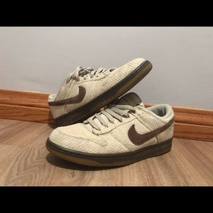 Nike Dunk Low Prem. Hemp Net Gum SB Sz 11 RARE